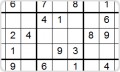 Sudoku könnyű #1