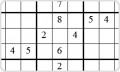 Sudoku közepes #1
